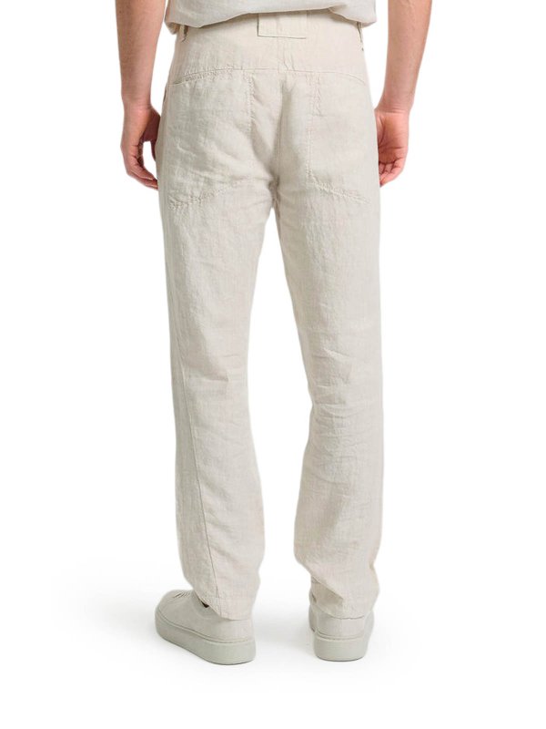 Regular-Fit Linen Trousers Replica 
online: TRANSIT