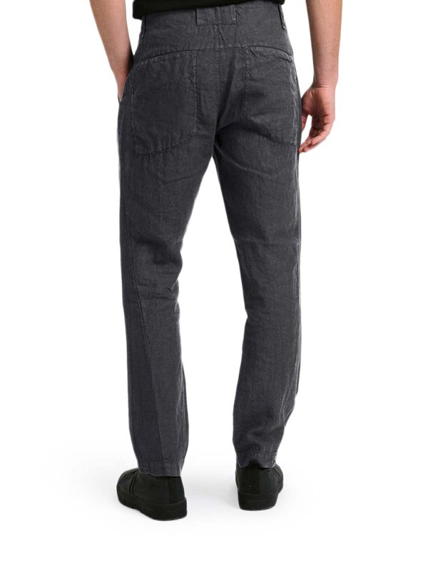 Regular-Fit Linen Trousers Replica 
online: TRANSIT