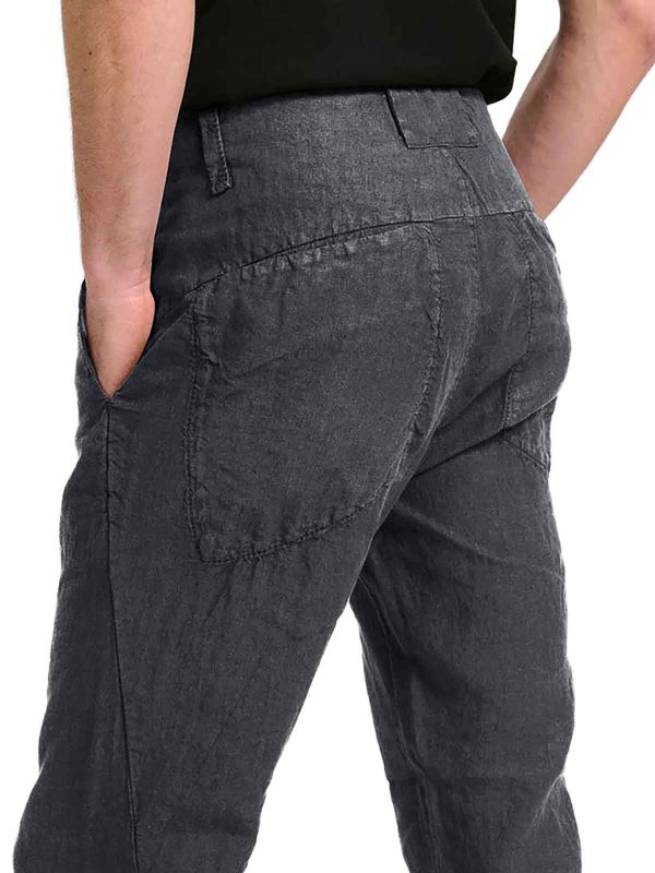 TRANSIT buy online Regular-Fit Linen Trousers