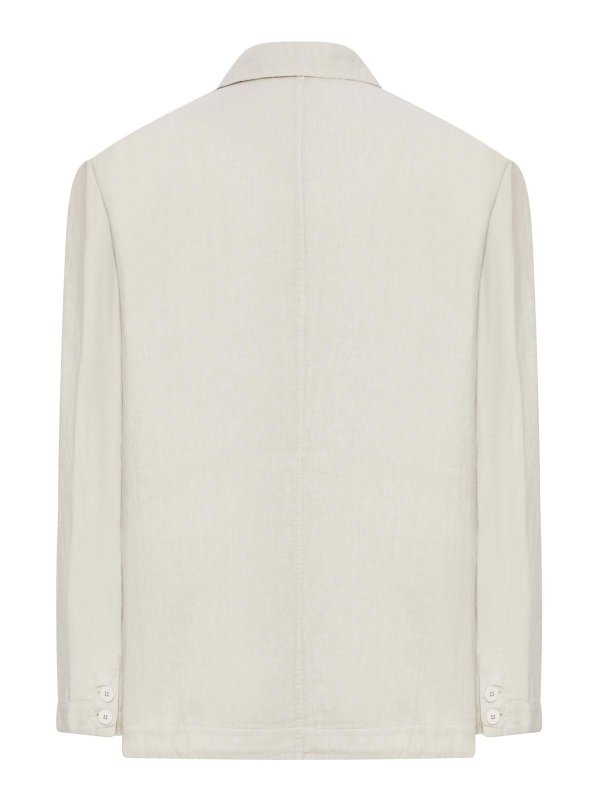 TRANSIT: casual jackets online - Single-Breasted Tailored Linen Jacket