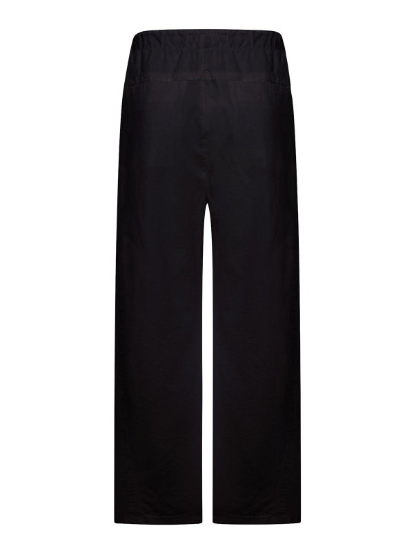 TRANSIT: casual trousers online - Wide-Leg Linen Blend Trousers