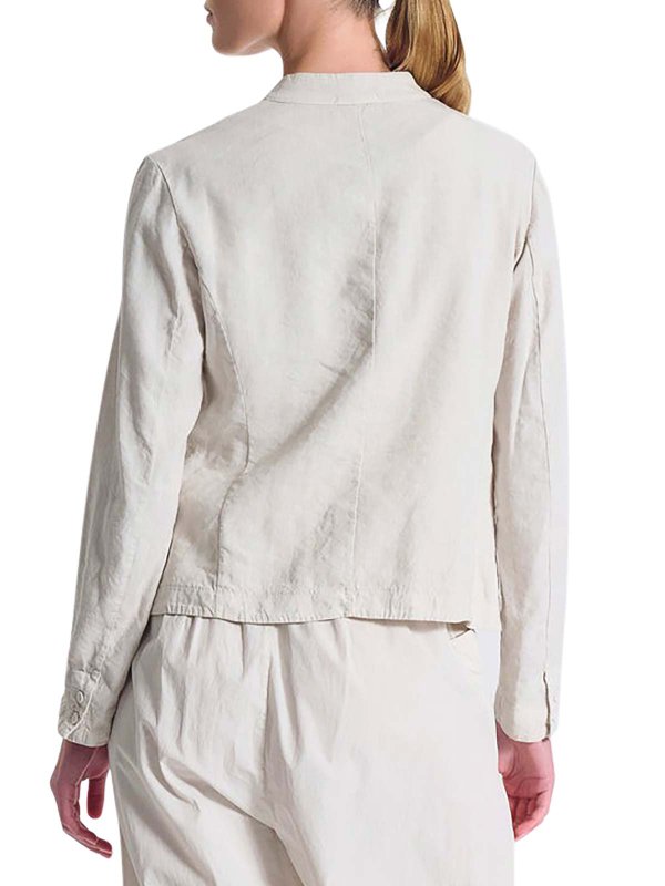 Stretch Linen Blend Jacket Replica 
online: TRANSIT