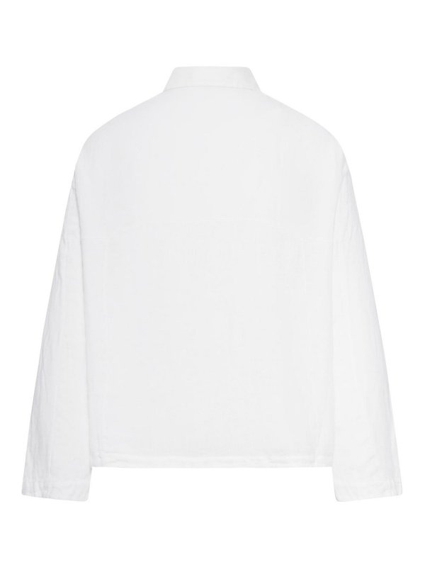 TRANSIT: shirts online - Linen Shirt With Classic Collar