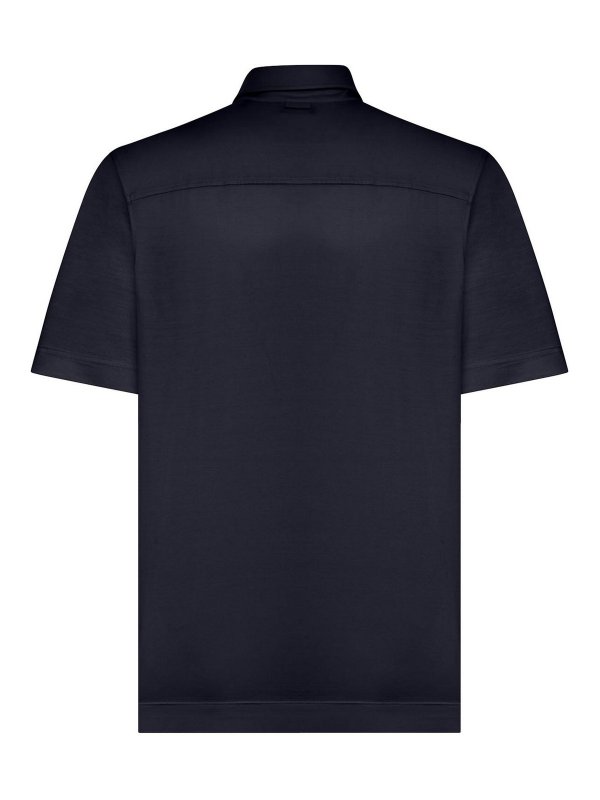 ZEGNA: Polos  online - Polo - Bleu