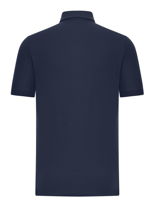 ZANONE: polo shirts online - Slim Fit Polo In Ice Cotton