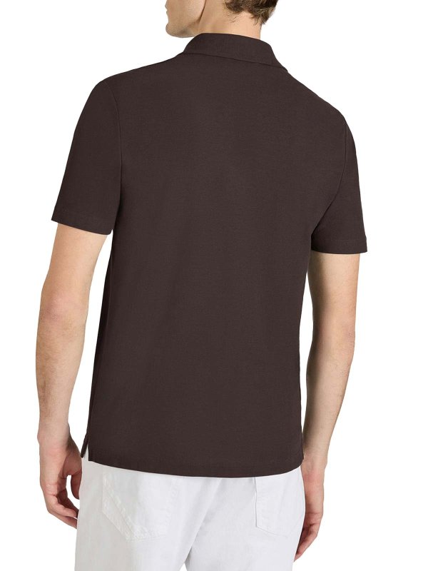 The Best Shops ZANONE: ポロシャツ - ポロシャツ - ブラウン