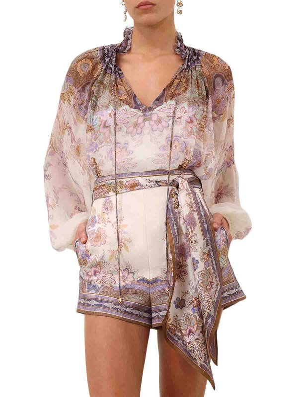 The Best Shops ZIMMERMANN: ブラウス - ブラウス - ヌードカラー