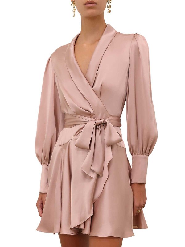 The Best Shops ZIMMERMANN: abiti corti - MiniVestito  in seta