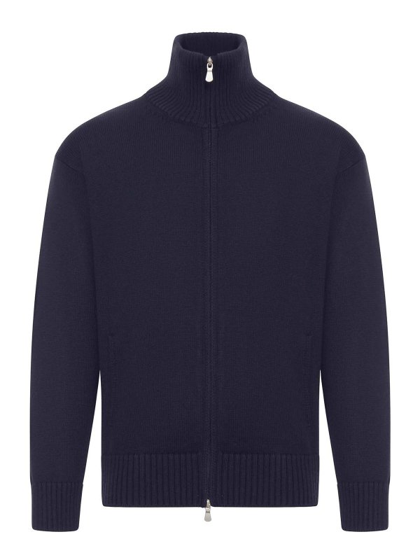 NOME: maglia collo rotondo - Maglione con zip