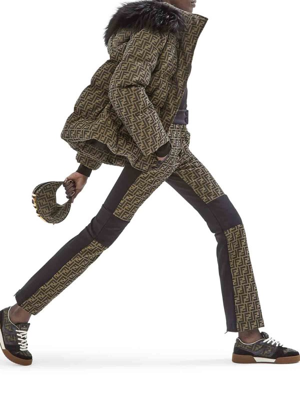 FENDI: wallets & purses online - Graphy Minibag In Ff Jacquard Fabric