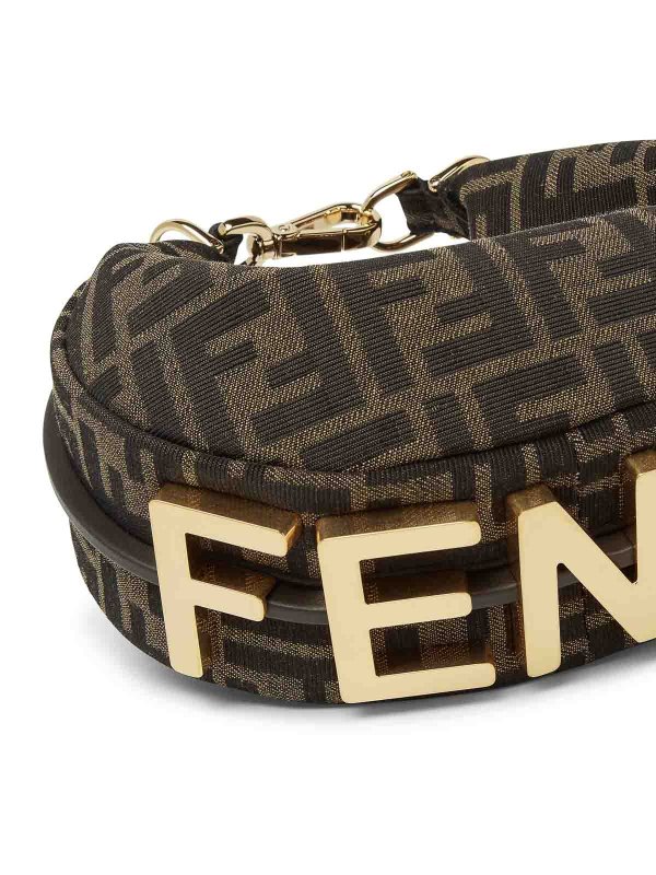 FENDI buy online Graphy Minibag In Ff Jacquard Fabric