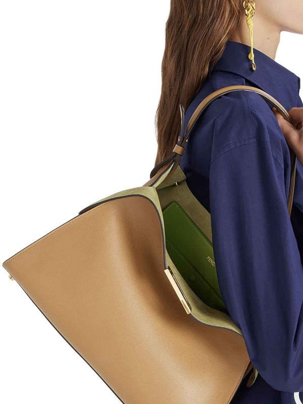 The Best Shops FENDI: shoulder bags - Way Medium Leather Bag