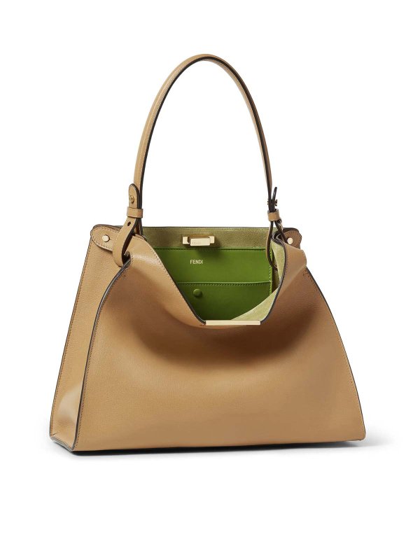 Way Medium Leather Bag shop online: FENDI