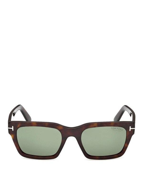 TOM FORD: サングラス - サングラス - ブラウン