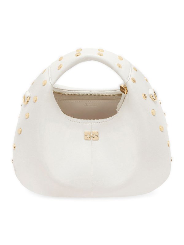 GANNI buy online Mini Borsa Hobo Con Borchie