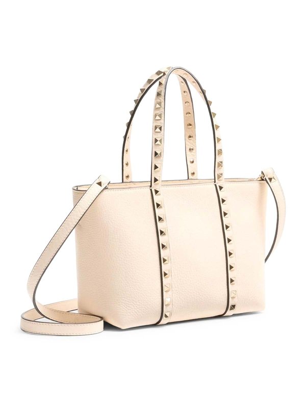 VALENTINO GARAVANI: Handtaschen online - Shopper - Nude