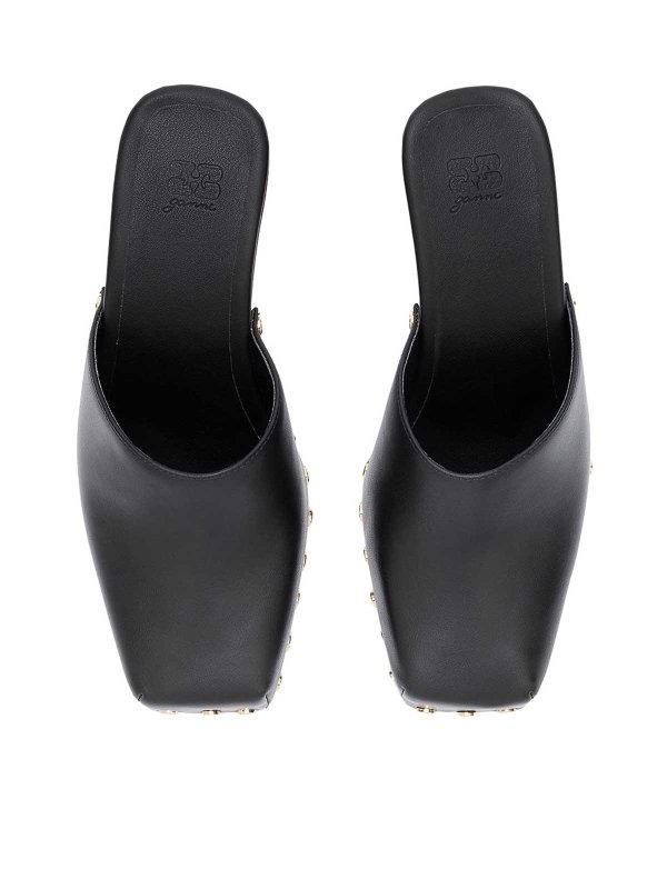 The Best Shops GANNI: Mules - Mules - Noir