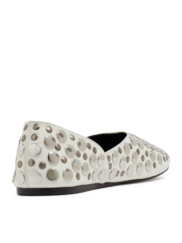 フラットシューズ - 白 shop online: KHAITE