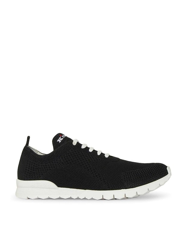 KITON: Chaussures de sport - Baskets - Noir