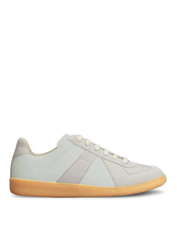 Maison Margiela: Chaussures de sport - Baskets - Gris