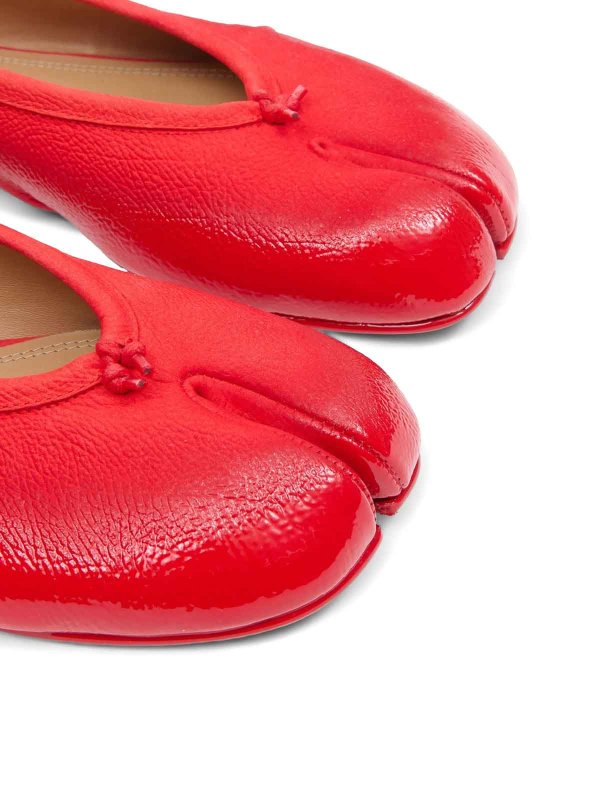 The Best Shops Maison Margiela: フラットシューズ - 赤