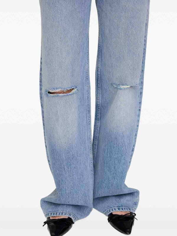 Vaqueros Rectos - Azul shop online: ANINE BING