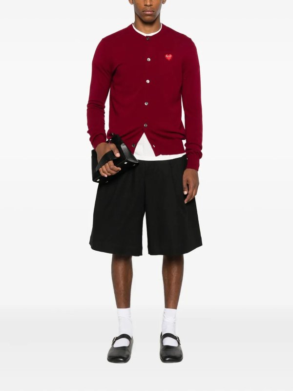 COMME DES GARCONS: カーディガン online - カーディガン - 赤