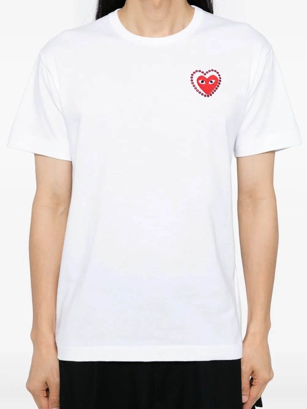 COMME DES GARCONS buy online Tシャツ - 白