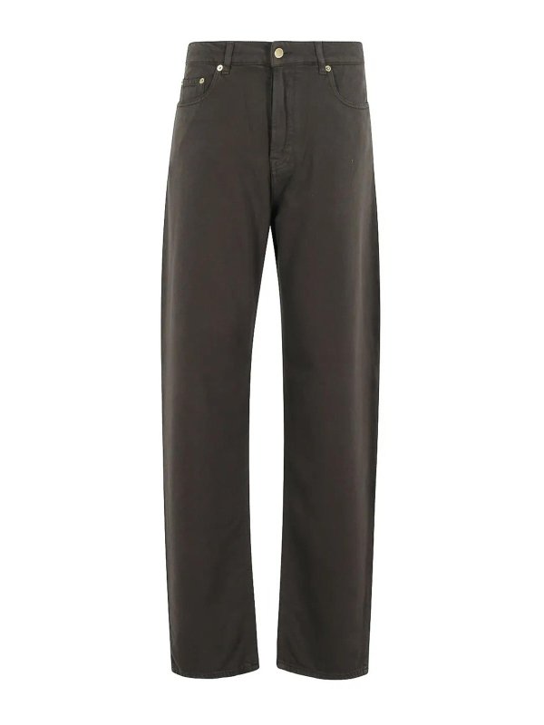 DARKPARK: Jeans Rectos - Vaqueros Rectos - Marrón