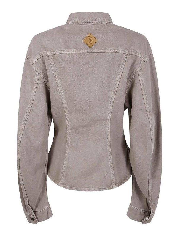 HAIKURE: denim jacket online - Lee Wide Jeans Jacket