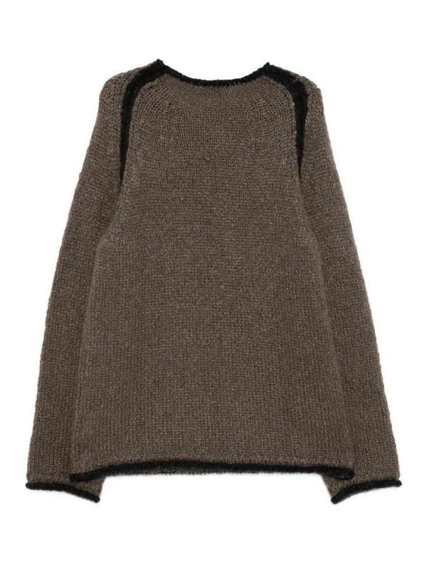 OUR LEGACY: Pull col rond online - Pull Col Rond - Marron