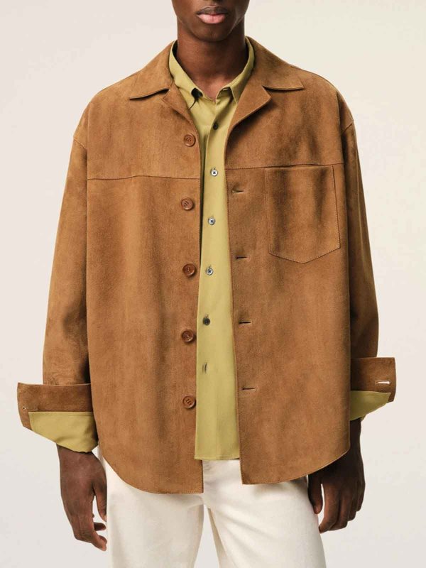 The Best Shops AMI PARIS: shirts - Buttoned Overshirt