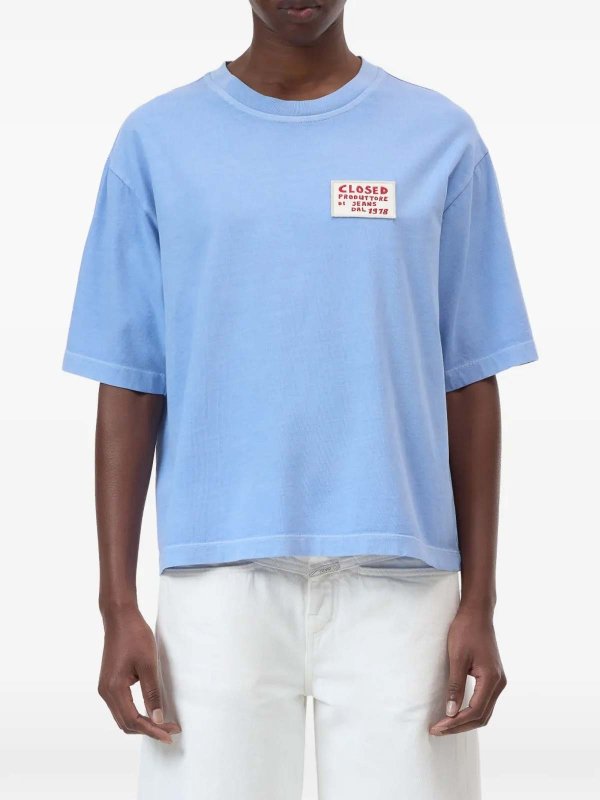 The Best Shops CLOSED: T-shirts - T-Shirt - Blau