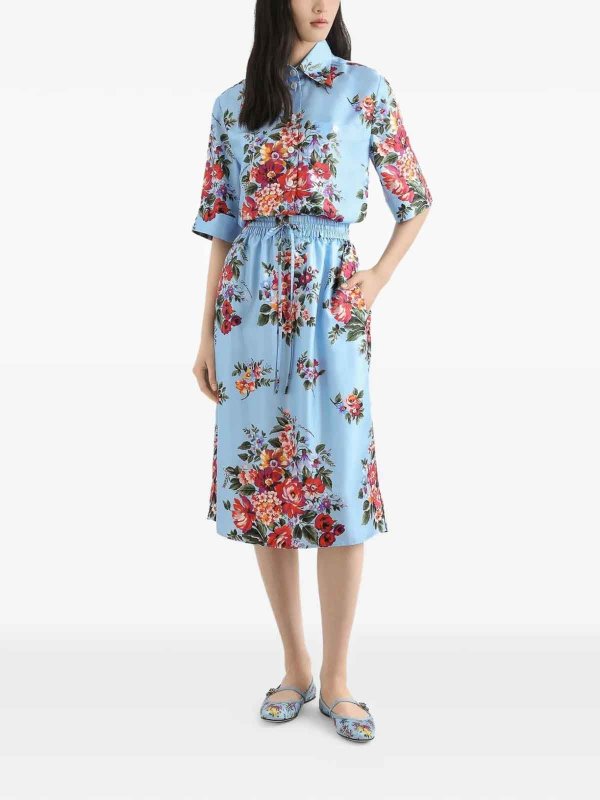 DOLCE & GABBANA: camicie online - Camicia di seta