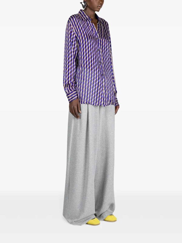 The Best Shops DRIES VAN NOTEN: シャツ - シャツ - 紫