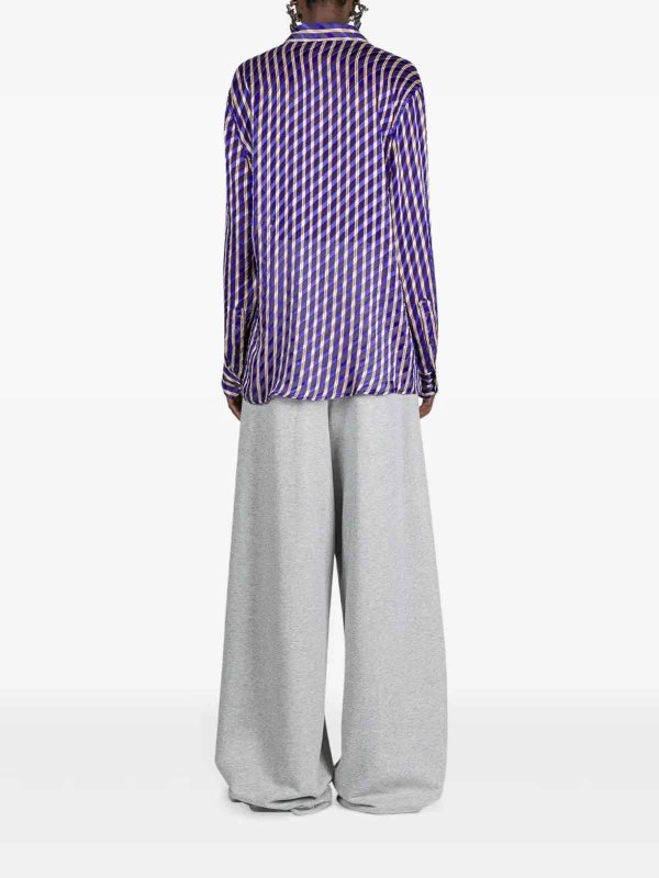 シャツ - 紫 shop online: DRIES VAN NOTEN