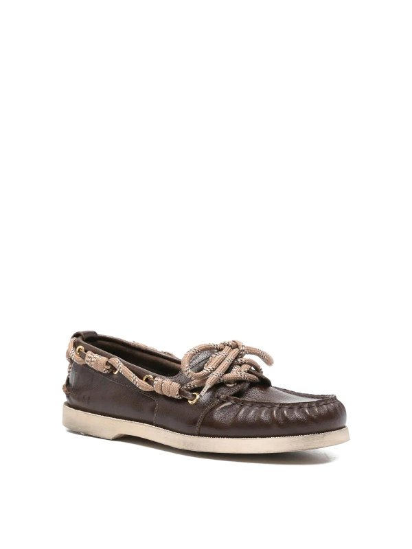 GOLDEN GOOSE: ロファー＆スリッパ online - ローファー - ブラウン