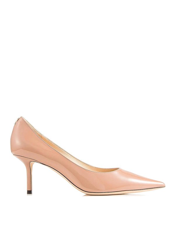 JIMMY CHOO: フラットシューズ - フラットシューズ - ヌードカラー
