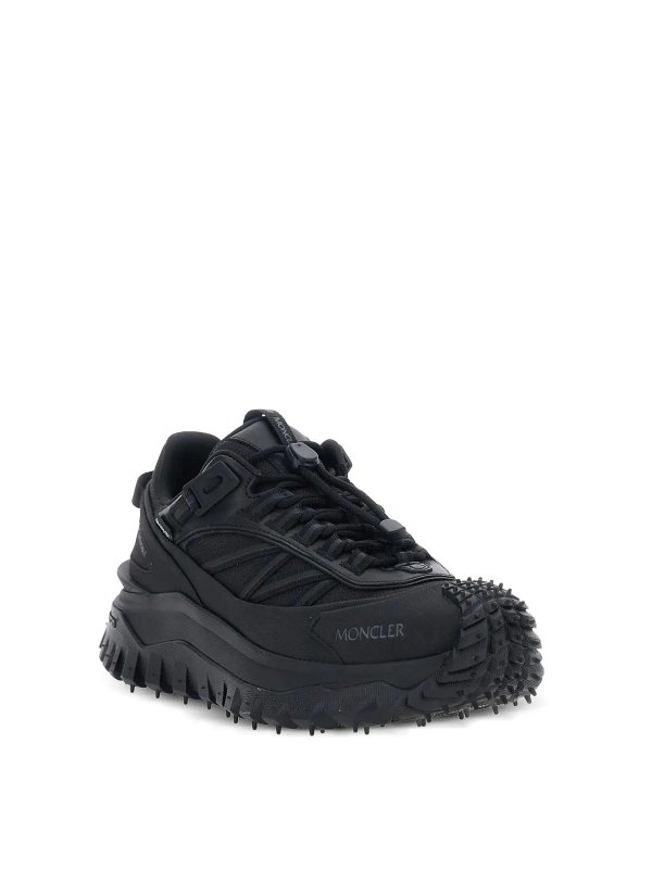 MONCLER: Chaussures de sport online - Baskets - Noir