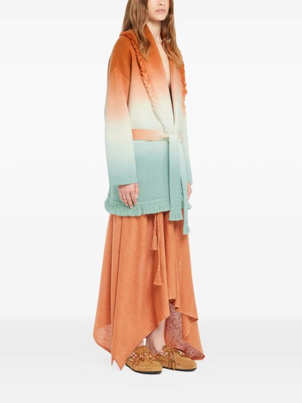 ALANUI: Cardigans online - Cardigan - Orange