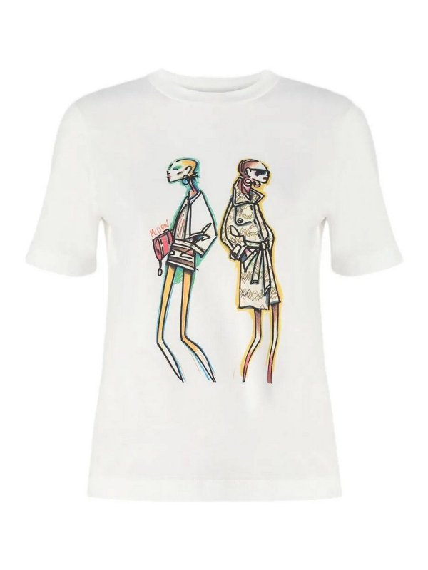 MISSONI: t-shirts - Print Sketch Tee