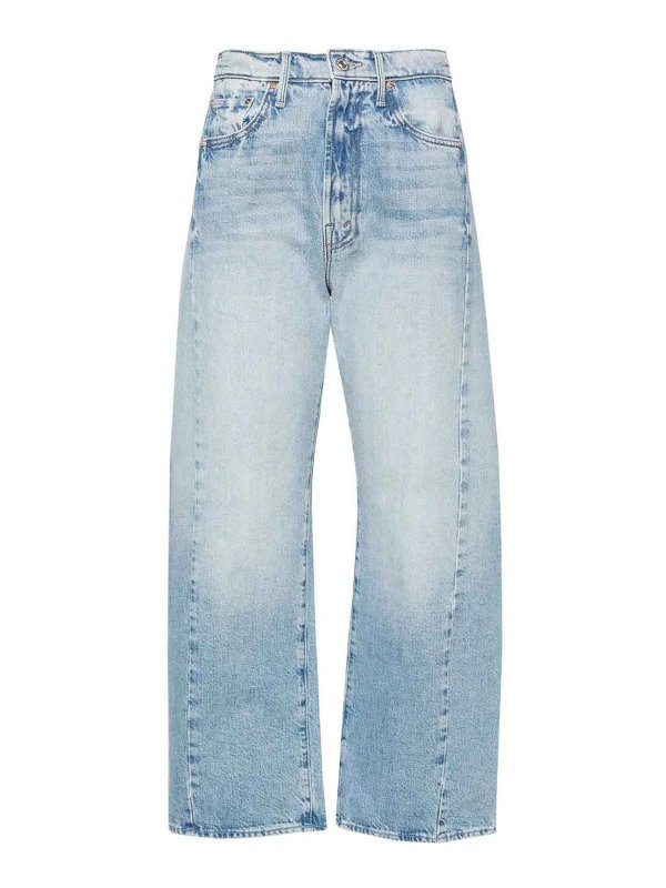 MOTHER: Straight Leg Jeans - Straight Leg Jeans - Hellblau