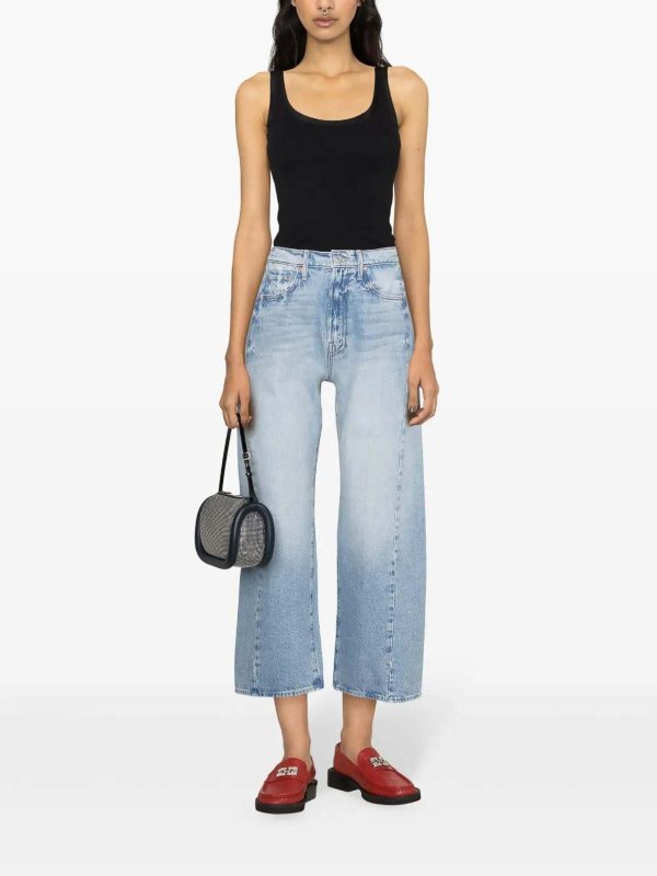 MOTHER: Straight Leg Jeans online - Straight Leg Jeans - Hellblau
