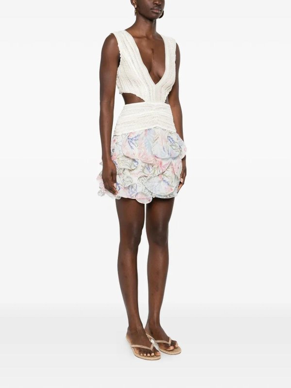 The Best Shops PATBO: short dresses - Seaweed Trim Mini Drerss