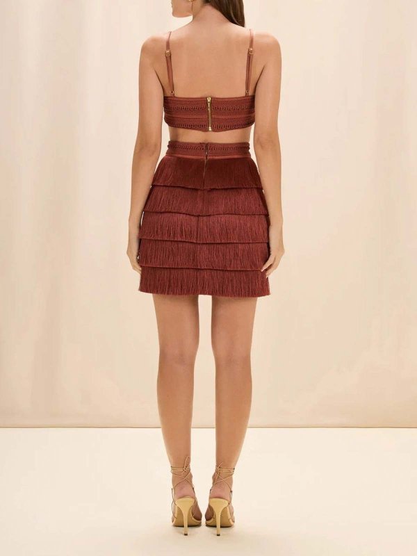 The Best Shops PATBO: Robes courtes - Robe Courte - Marron
