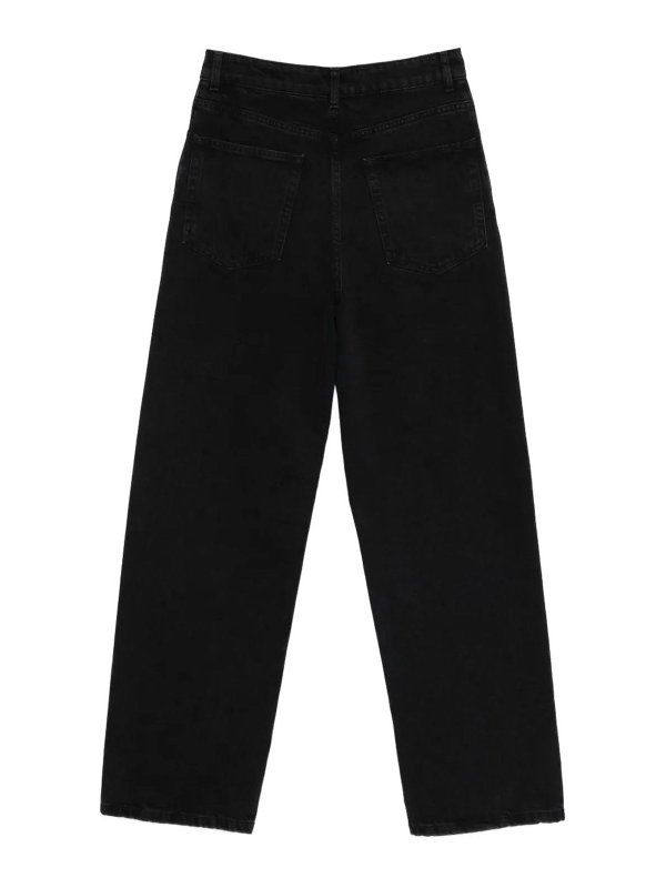 ROHE: Jeans Rectos online - Vaqueros Rectos - Negro