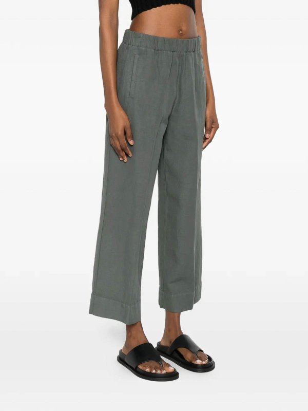 The Best Shops ROSSO35: Pantalons casual - Pantalons Décontractés - Vert