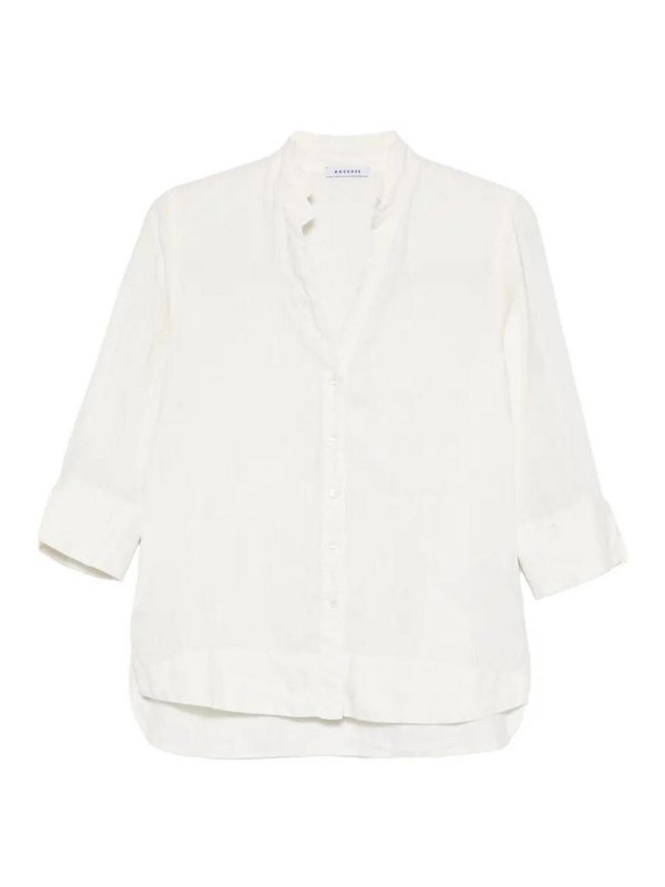 ROSSO35: shirts - Linen Shirt