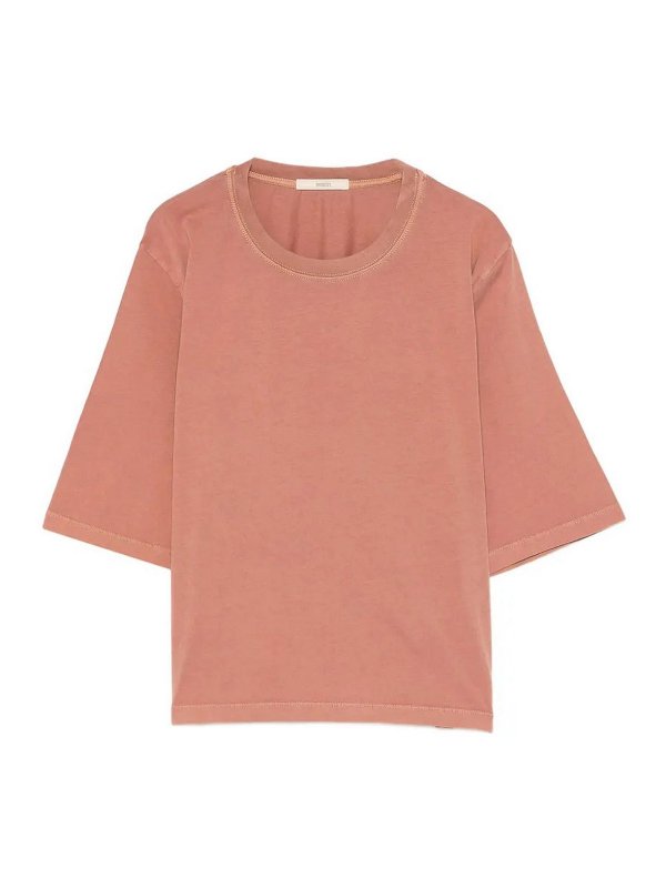 SESSùN: Strickpullover mit Rundhalsausschnitt - Rundhalspullover - Braun