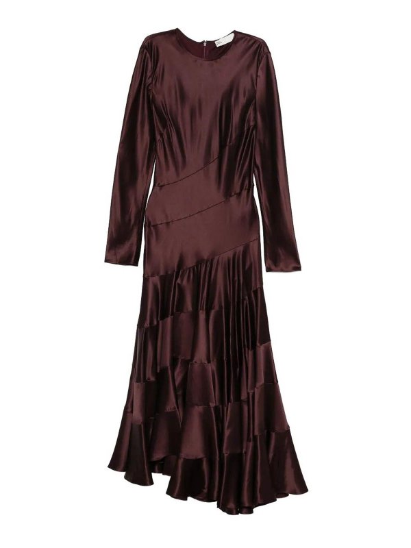 TORY BURCH: Knielange Kleider - Knielanges Kleid - Nude
